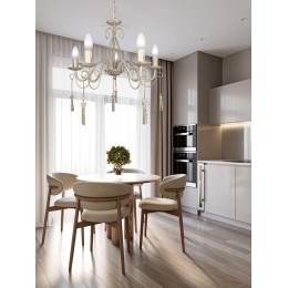 Люстра Петрасвет S1297-5, 5хЕ14 макс. 60Вт