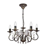 Люстра Петрасвет S1298-5, 5хЕ14 макс. 60Вт