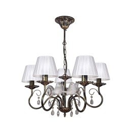 Люстра Петрасвет S1299-5, 5хЕ14 макс. 60Вт