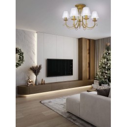 Люстра Петрасвет S1301-5, 5хЕ14 макс. 60Вт