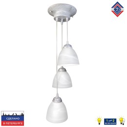 Люстра Петрасвет S2610-3, 3хЕ27 макс. 60Вт