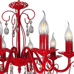 Люстра Петрасвет S1242-8, 8хЕ14 макс. 60Вт