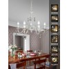 Люстра подвесная 5 ламп хрусталь Аврора S1153-5