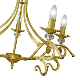 Люстра Петрасвет S3134-5, 5хЕ14 макс. 60Вт