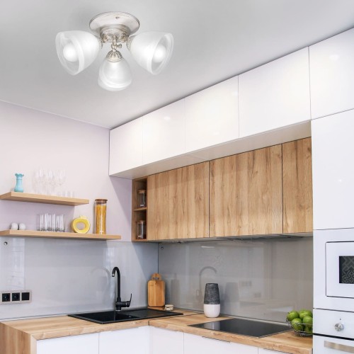 Люстра с поворотными плафонами 2 Е27 потолочная S2417-3