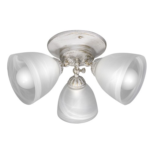 Люстра с поворотными плафонами 2 Е27 потолочная S2417-3