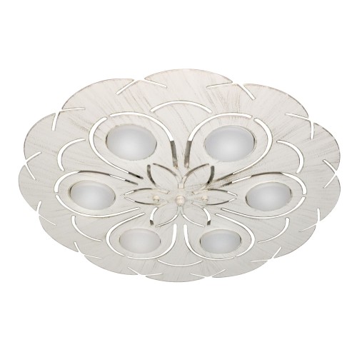 Люстра светодиодная потолочная LED плоская круглая S2419-6