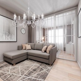 Люстра Петрасвет S1201-10, 10хЕ14 макс. 60Вт