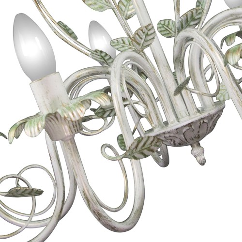 Люстра флористика большая подвесная 8 ламп S1115-8