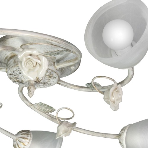 Люстра потолочная с цветами интерьерная S2472-5