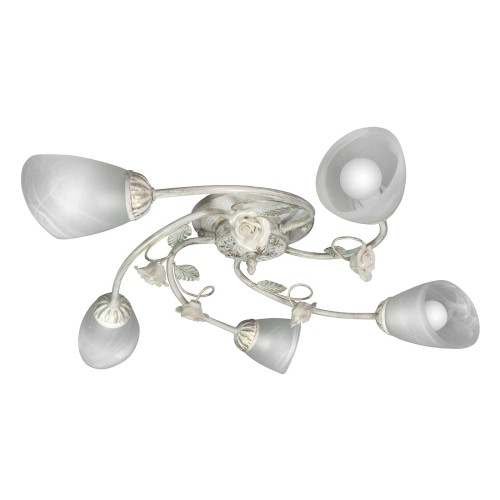 Люстра потолочная с цветами интерьерная S2472-5