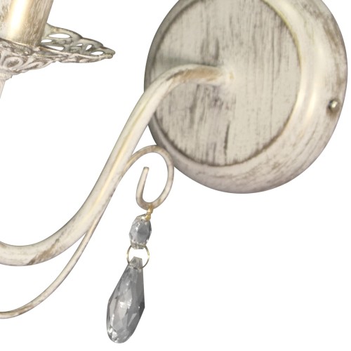 Бра настенные свечи с хрустальными подвесками S1155-1