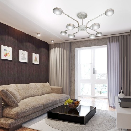 Люстра светодиодная потолочная LED интерьерная S2474-8