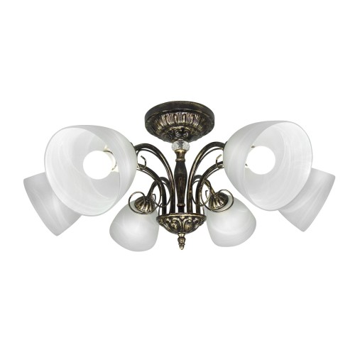 Люстра потолочная 6 плафонов S2246-6