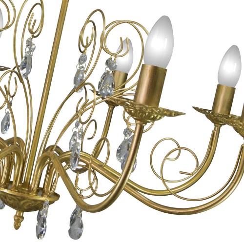 Люстра большая подвесная 8 ламп S1199-8