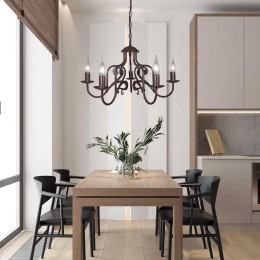 Люстра Петрасвет S1275-5, 5хЕ14 макс. 60Вт