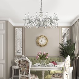 Люстра Петрасвет S1161-10, 10хЕ14 макс. 60Вт