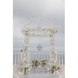 Свадебная арка металлическая Петрасвет S4030