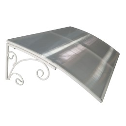 Козырёк над дверью Петрасвет S4003 Белый усиленный