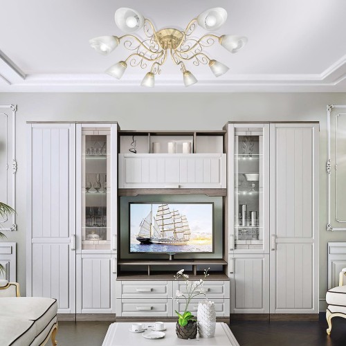 Люстра потолочная 8 плафонов S2426-8