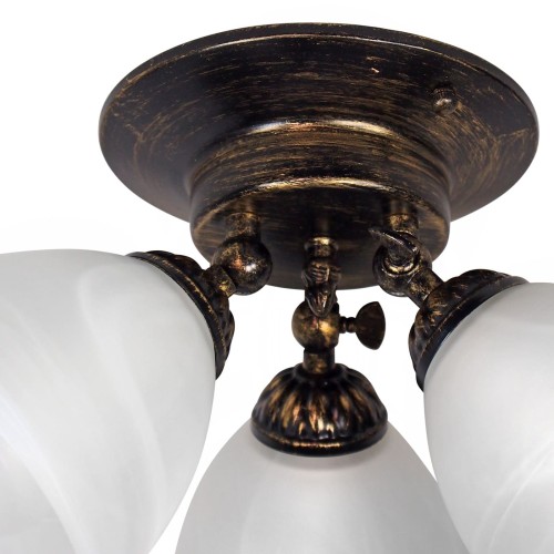 Люстра с поворотными плафонами 2 Е27 потолочная S2420-3