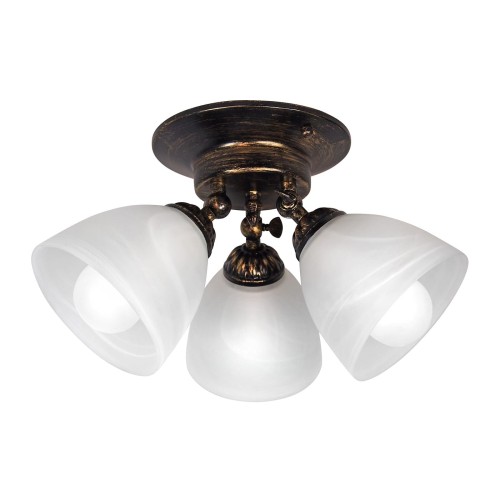 Люстра с поворотными плафонами 2 Е27 потолочная S2420-3