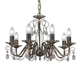 Люстра Петрасвет S8067-8, 8хЕ14 макс. 60Вт