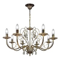 Люстра Петрасвет S1151-8, 8хЕ14 макс. 60Вт