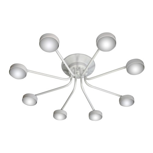 Люстра светодиодная потолочная LED плоская S2396-8