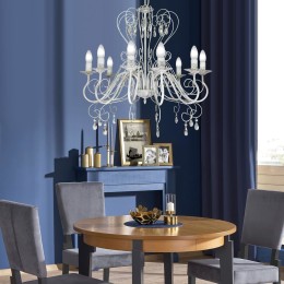 Люстра Петрасвет S1021-10, 10хЕ14 макс. 60Вт