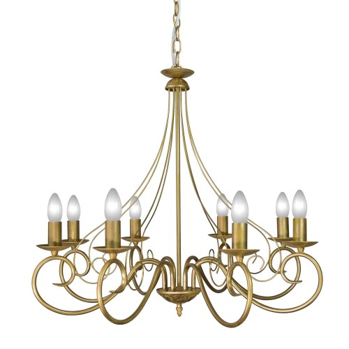 Люстра большая подвесная 8 ламп S1203-8