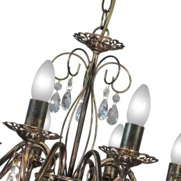 Люстра Петрасвет S1154-8, 8хЕ14 макс. 60Вт