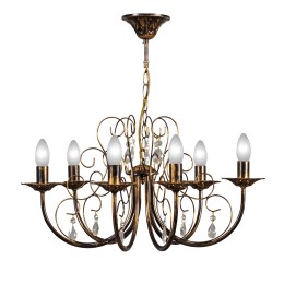 Люстра Петрасвет S1012-6, 6хЕ14 макс. 60Вт