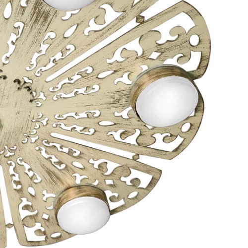 Люстра светодиодная потолочная LED плоская круглая S2443-6