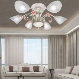 Люстра Петрасвет S2218-6, 6хЕ14 макс. 60Вт