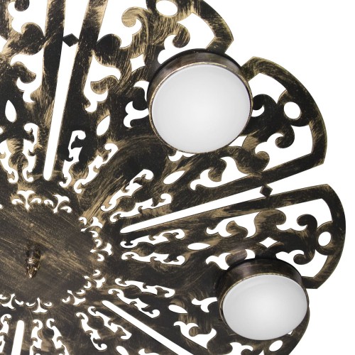 Люстра светодиодная потолочная LED плоская круглая S2441-6