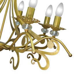 Люстра Петрасвет S3134-8, 8хЕ14 макс. 60Вт