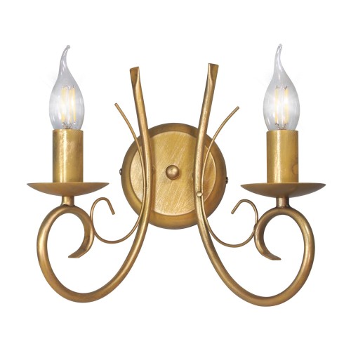 Бра 2 лампы интерьерная в классическом стиле S1203-2