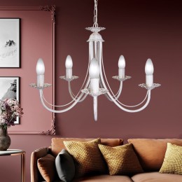 Люстра Петрасвет S0005-5, 5хЕ14 макс. 60Вт