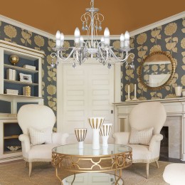 Люстра Петрасвет S1153-8, 8хЕ14 макс. 60Вт