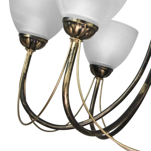 Люстра подвесная 6 плафонов S2478-6