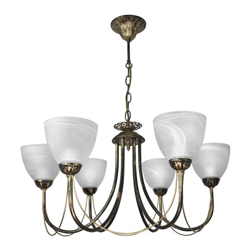 Люстра подвесная 6 плафонов S2478-6