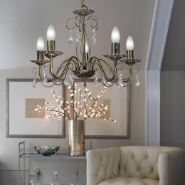 Люстра Петрасвет S8067-5, 5хЕ14 макс. 60Вт