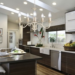 Люстра Петрасвет S1057-5, 5хЕ14 макс. 60Вт