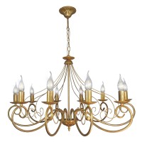 Люстра Петрасвет S1203-10, 10хЕ14 макс. 60Вт