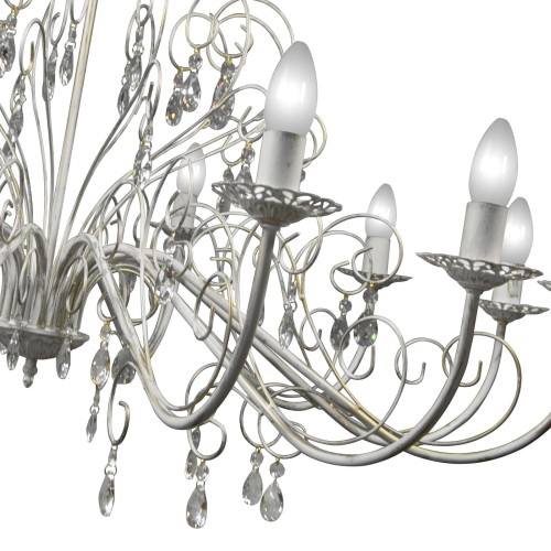 Люстра подвесная большая для зала S1276-12