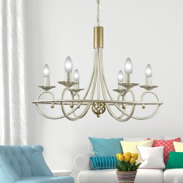 Люстра Петрасвет S3013-6, 6хЕ14 макс. 60Вт