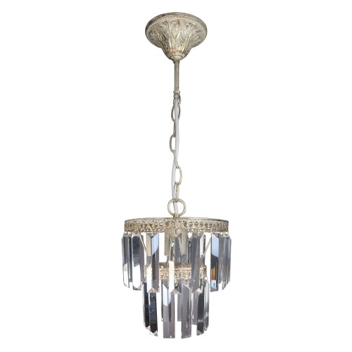 Люстра хрустальная подвесная на кухню над столом S2489-1