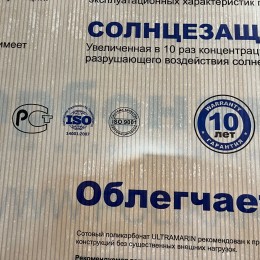 Козырёк над дверью Петрасвет S4025 Черный поликарбонат янтарный