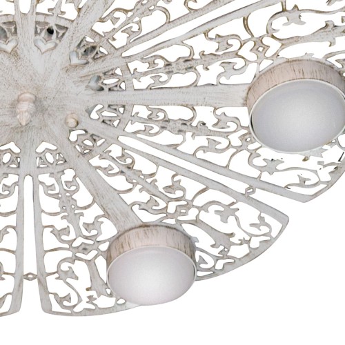 Люстра светодиодная потолочная LED плоская круглая S2386-6